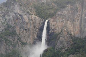Bridalveil Fall from a distance. 