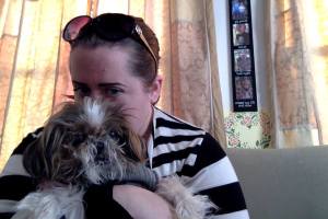 Her and I before I left for class on Nov. 11 a.k.a. the day we said goodbye.