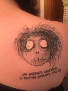 All healed tattoo number three.